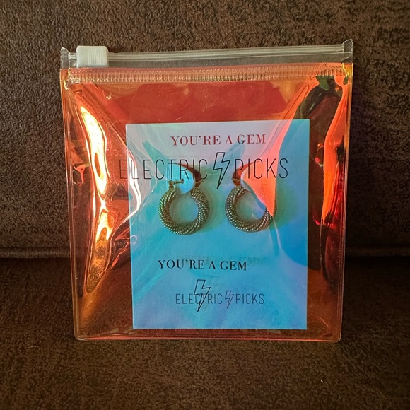 Electric Picks Presley Hoops - Picture 5 of 5